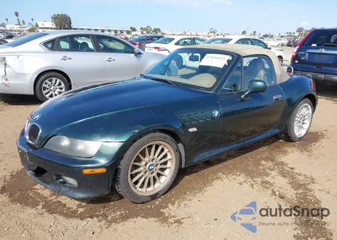 2001 BMW Z3 3.0I from USA, damaged, VIN WBACN53421LJ57570